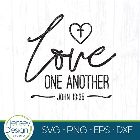 love   svg christian bible verse john   etsy