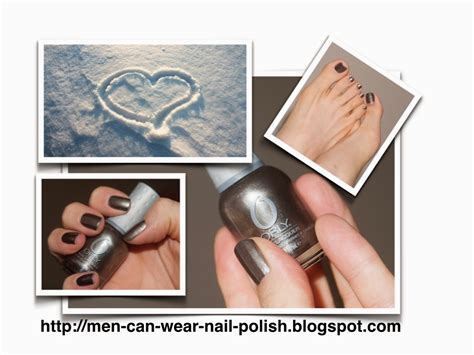 Men Can Wear Nail Polish Orly Sea Gurl