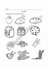 Glow Grow Foods Go Drawing Worksheet Worksheets Food Paintingvalley sketch template