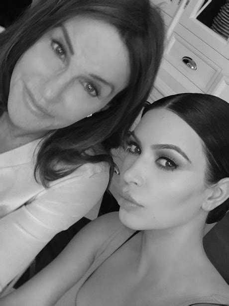 Selfie Time For Kim Kardashian And Caitlin Jenner Naww