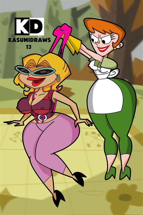 dexter s mom wedgie by kasumidraws13 on deviantart