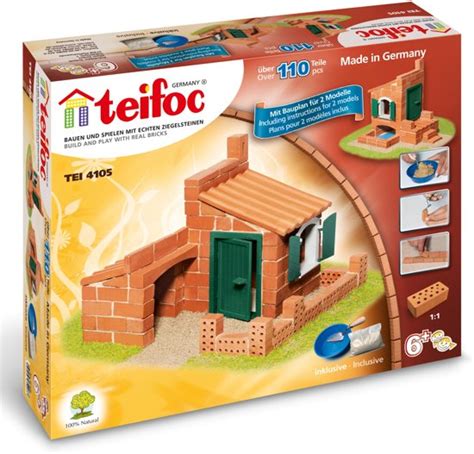 bolcom teifoc bouwdoos huis  modellen  classic toys speelgoed