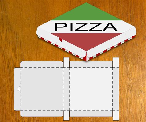 blank pizza box template  danbradster  deviantart