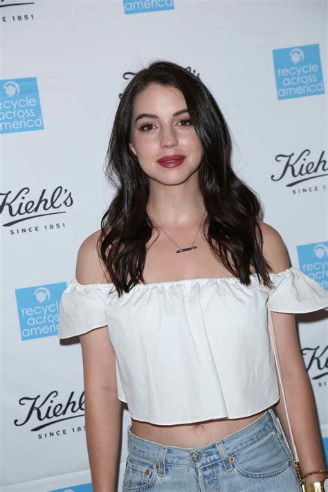adelaide kane at the nikki reed unveils earth day partnership with kiehl s for recycle across