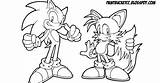 Coloring Sonic Tails Printable Pages Paint Sega Hedgehog Bucket Pixel Clip sketch template