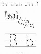 Bat Starts Coloring Built California Usa sketch template