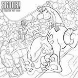 Scooby Scoob Doo Onlinecoloringpages Scrappy sketch template
