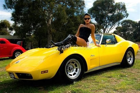 78 Best Images About Corvettes With Beautiful Women On