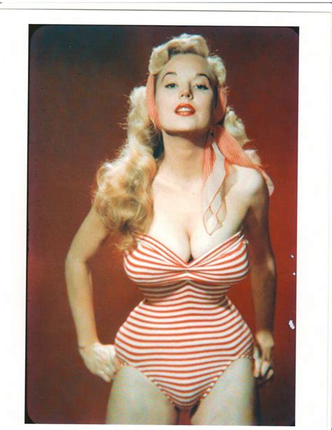 Betty Brosmer Weider Pin Up Lost Color Photo 1950s Female