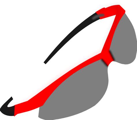 Mini Red Sunglasses Clip Art At Vector Clip