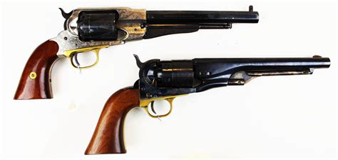 sold price  reproduction black powder revolvers july