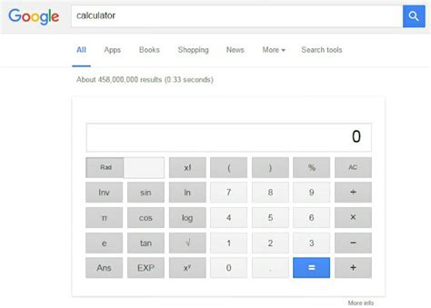 google   calculator  unit converter