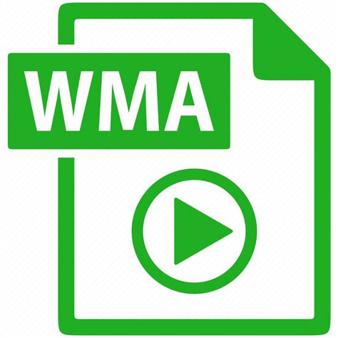 file format wma document extension icon   iconfinder