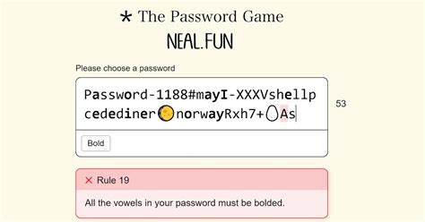 neals fun solving  password game ackadia