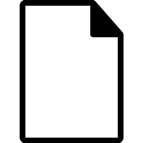 blank file vector svg icon svg repo