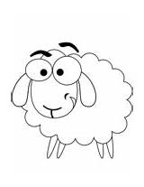 Sheep Owieczka Colorare Owca Druku Kolorowanka Pecore Gregge Supercoloring Disegni Lamb sketch template