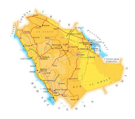 maps  saudi arabia map library maps   world