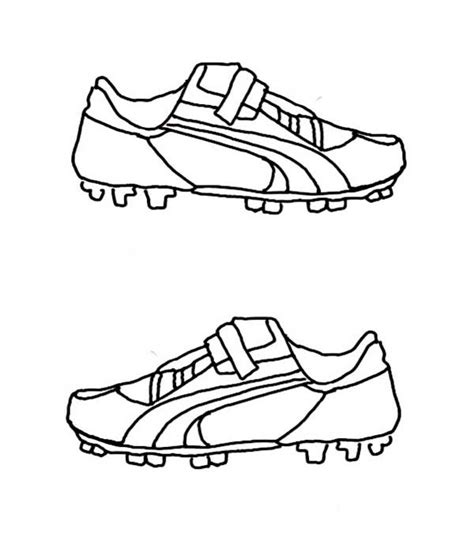 soccer shoes coloring page coloring sky