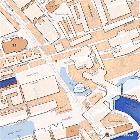 rotterdam de plattegrond voor  en nu develop beeldblog