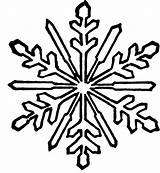 Snowflake Schneeflocke Snowflakes Clipartmag Getcolorings Malvorlagen sketch template