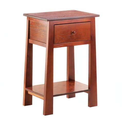 craftsman accent table small decorative accent table  living room