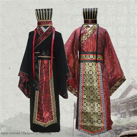 ancient clothes mens han clothes tang installed qin chaoqiu warring