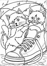 Colorat Pisici Planse Pisica Bookmark sketch template