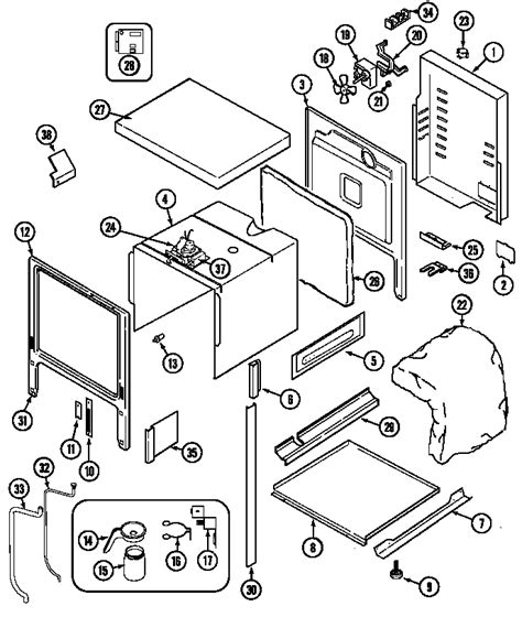 kenmore oven parts diagram hanenhuusholli