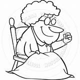 Clipart Old Lady Cartoon Woman Quilting Clip Grandma Drawing Quilt Chair Rocking Line Silhouette Clipartpanda Clipartmag Clipground Drawings Getdrawings Paintingvalley sketch template