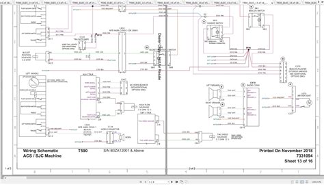 bobcat loader  hydraulic electrical schematic