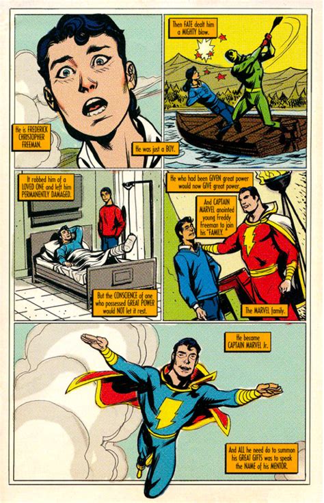 Captain Marvel Jr’s Origin Trials Of Shazam Comicnewbies