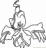 Banette Coloringpages101 Pokémon sketch template