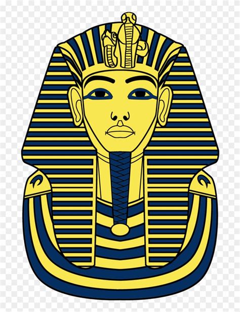 egyptian death mask drawing hd png