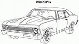 Coloring Pages Cars Car Muscle Old Classic Printable Kids Nova School Chevy Colouring Race Adult Drawings Sheets Color Print Truck sketch template