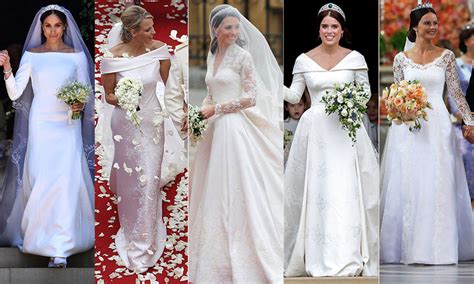 royal wedding dresses the most iconic gowns in history hello