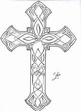 Cross Celtic Designs Tattoos Irish Crosses Coloring Tattoo Drawing Pages Patterns Adult Tribal Deviantart Tooling Stencil Choose Board Fc07 sketch template