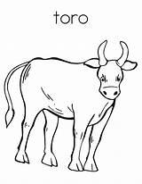 Coloring Bull Ferdinand Toro Pages Movie Printable Animal Animals Farm Search Color Twistynoodle Site Built Favorites Login California Usa Add sketch template