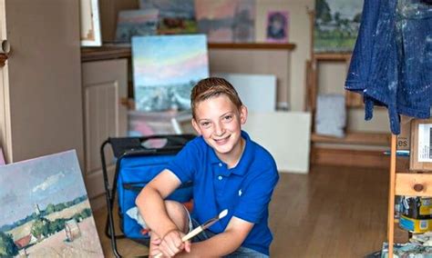 13 летний художник стал миллионером и получил прозвище мини Моне