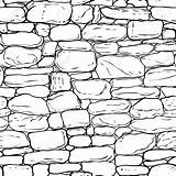 Seamless Paving Paver Bricks Sett Seamle Briques Structured Muur Textuur Bedekken Bakstenen Textures Mauer Landscape Steinmauer Bleistift Textur Cladding 123rf sketch template