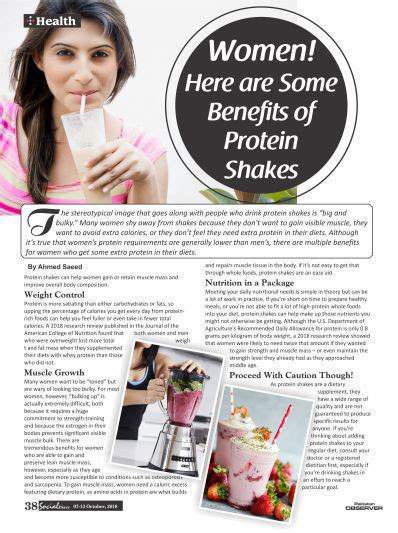 Women Here Are Some Benefits Of Protein Shakes Social Diary