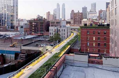 highline  york city  aerial greenway designapplause