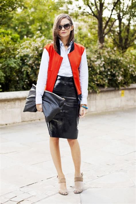 10 ways to wear a varsity jacket lauren messiah