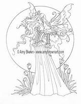 Coloring Pages Amy Brown Fate Fairy Le Colorare Fairies Colouring Basi Colore Printable Wings sketch template