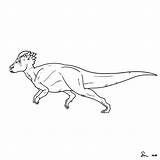 Pachycephalosaurus Oc Dino Dinosaurs Comments sketch template