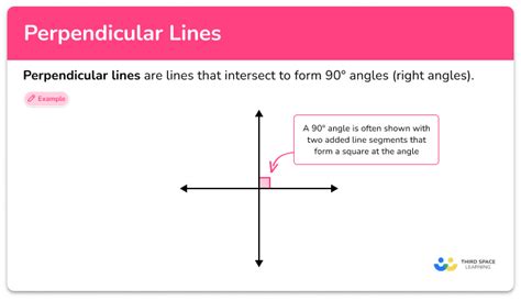 perpendicular lines math steps examples questions