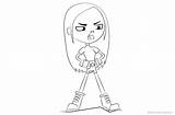 Teen Coloring Titans Go Pages Terra Printable Kids sketch template