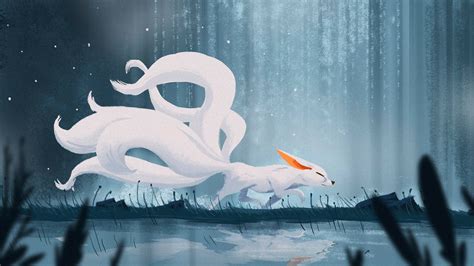 tailed fox wallpaper downloads   tailed fox