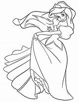 Coloring Ariel Pages Princess Comments sketch template