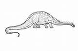 Cretaceous Line Prehistoric Dinosaure Maiasaura Dino Crétacé Adultes Coloration Préhistoire Période sketch template