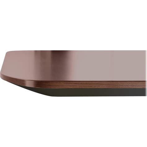 lorell knife edge mahogany rectangular conference tabletop rectangle top  table top width